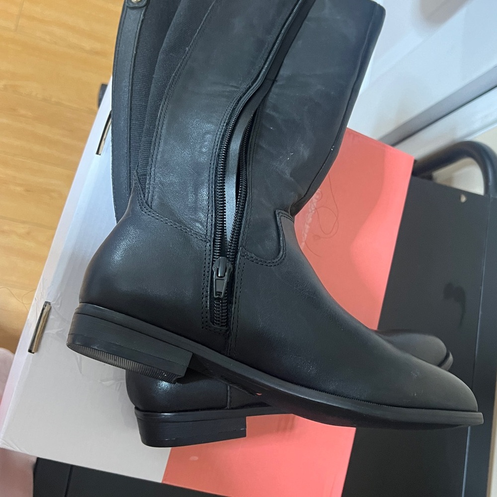Aldo Black Ankle Boots & Booties - Picture 3 of 4